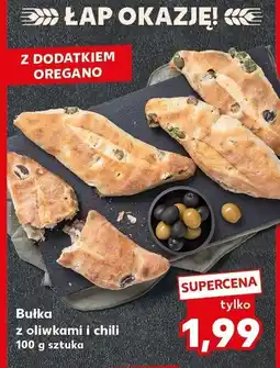 Kaufland Bułka z oliwkami i chili Kaufland oferta