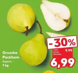 Kaufland Gruszka Packham 1 kg Kaufland oferta