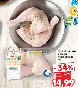 Kaufland Nogi z kurczaka z chowu wybiegowego Kaufland oferta