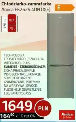 Kakto Chłodziarko zamrażarka Amica oferta