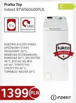 Kakto Pralka Indesit oferta