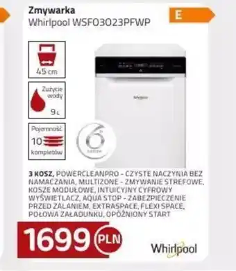 Kakto Zmywarka Whirlpool oferta
