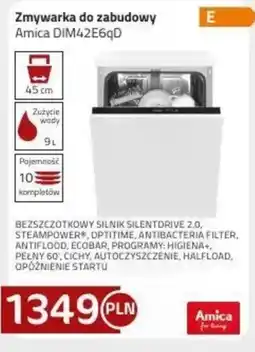 Kakto Zmywarka do zabudowy Amica oferta