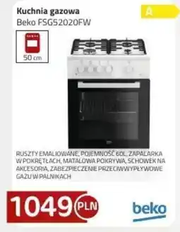 Kakto Kuchnia gazowa Beko oferta