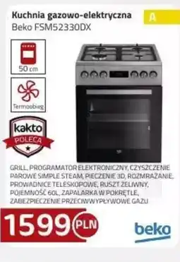 Kakto Kuchenka gazowo-elektryczna Beko oferta