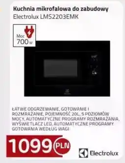 Kakto Kuchenka mikrofalowa Electrolux oferta