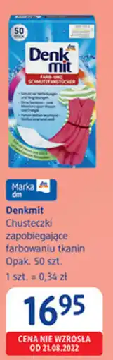 dm drogerie markt Chusteczki Denkmit oferta