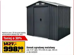 OBI Domek ogrodowy oferta
