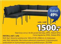 JYSK Zestaw mebli oferta