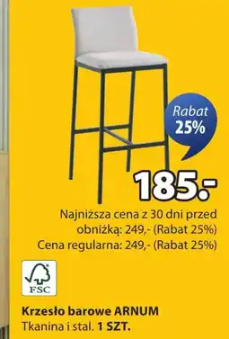 JYSK Krzesło barowe Barowe oferta