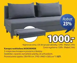 JYSK Kanapa oferta