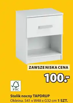 JYSK Stolik nocny S! oferta