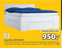 JYSK łóżka Rama oferta
