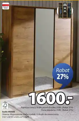 JYSK Szafa Polski oferta