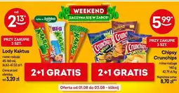 Żabka Chipsy Crunchips różne rodzaje oferta