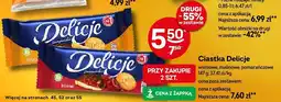 Żabka Ciastka Delicje wiśniowe, malinowe, pomarańczowe oferta