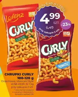 Duży Ben Chrupki Curly Mexican Style 100-120g Lorenz oferta