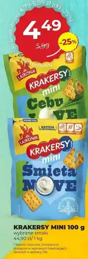Duży Ben Krakersy mini Lajkonik Śmietanowe 100g oferta