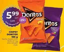 Duży Ben Chipsy Doritos Nacho/Sweet Chilli oferta