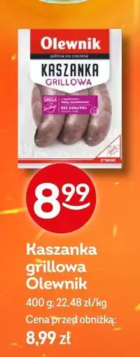 Żabka Kaszanka grillowa Olewnik oferta