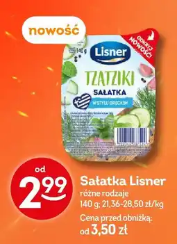 Żabka Sałatka Lisner Tzatziki oferta