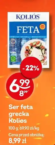Żabka Ser feta grecka Kolios oferta