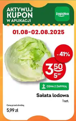 Żabka Sałata lodowa Żabka oferta