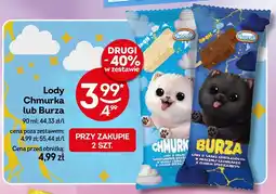 Żabka Lody Chmurka lub Burza Koral oferta