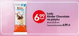 Żabka Lody Kinder Chocolate na patyku oferta