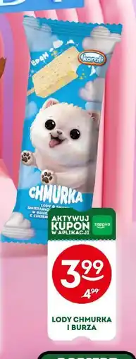 Żabka Lody Chmurka i Burza Koral oferta
