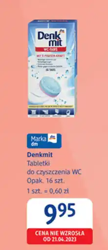 dm drogerie markt Denkmit Tabletki do czyszczenia WC oferta