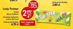 Żabka Lody Twister Green oferta