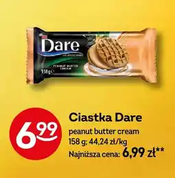 Żabka Ciastka Dare peanut butter cream oferta