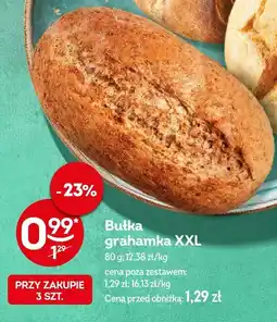 Żabka Bułka grahamka XXL Żabka oferta