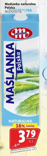 Prim Market Maślanka naturalna Polska MLEKOVITA oferta