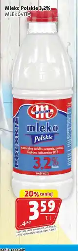 Prim Market Mleko Polskie 3,2% MLEKOVITA oferta