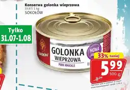 Prim Market Konserwa golonka wieprzowa SOKOŁÓW oferta