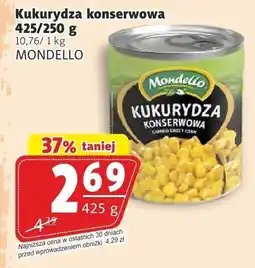 Prim Market Kukurydza konserwowa MONDELLO oferta