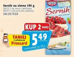 Prim Market Sernik na zimno DR.OETKER oferta