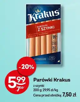 Żabka Parówki Krakus z szynki oferta