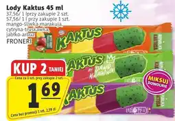 Prim Market Lody Kaktus mango-śliwka-marakuja/cytryna-truskawka/jabłko-gruszka 45 ml FRONERI oferta