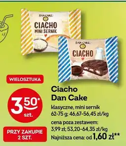 Żabka Ciacho Dan Cake klasyczne, mini sernik oferta