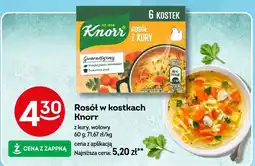 Żabka Rosół w kostkach Knorr z kury wołowy oferta