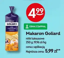 Żabka Makaron Goliard nitki luksusowe oferta