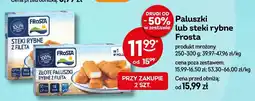 Żabka Paluszki lub steki rybne Frosta oferta
