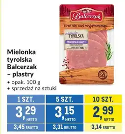Makro Wędlina mielonka tyrolska Balcerzak oferta