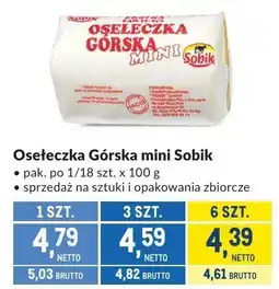 Makro Masło Osełeczka Górska mini Sobik oferta