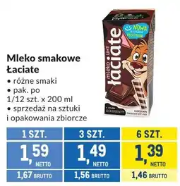Makro Mleko smakowe Łaciate oferta