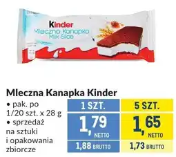 Makro Mleczna Kanapka Kinder oferta