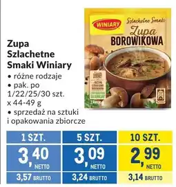 Makro Zupa borowikowa Winiary oferta